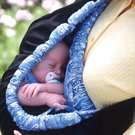 Écharpe de portage ergonomique | Confort Bébé Premium