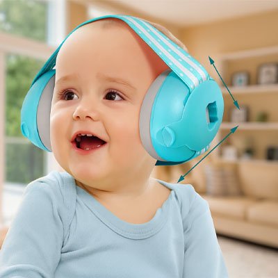 Casque anti bruit bébé