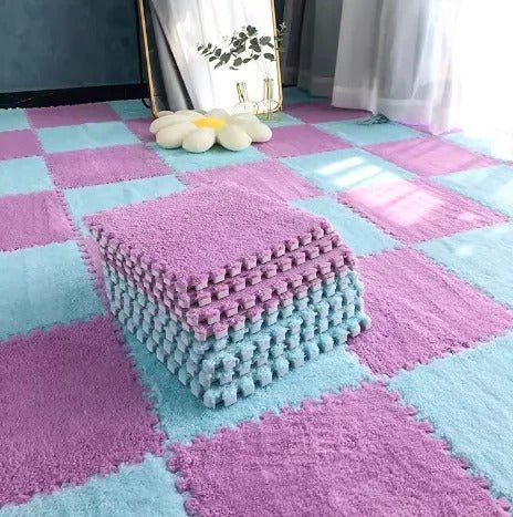 Tapis mousse pour bebe - En peluche - Bons Plans Pour Bébé