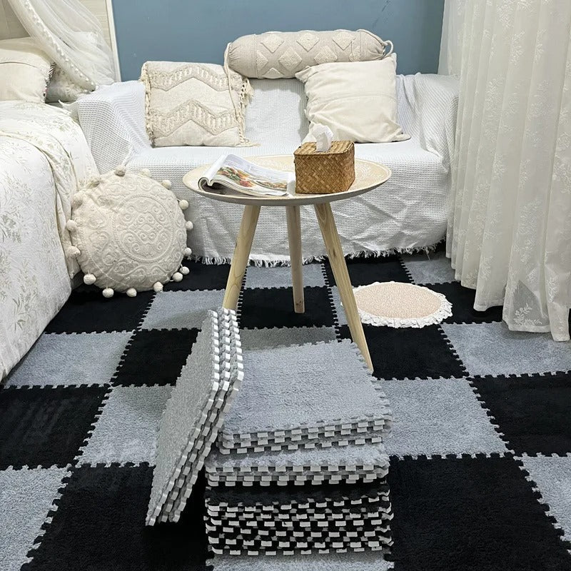 Tapis mousse pour bebe - En peluche - Bons Plans Pour Bébé