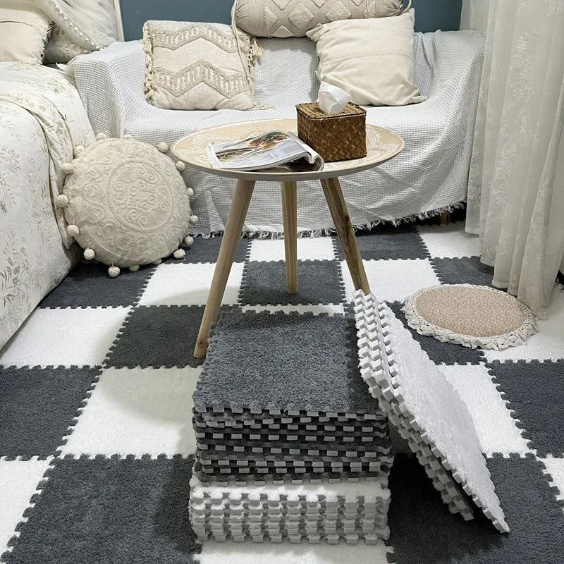 Tapis mousse pour bebe - En peluche - Bons Plans Pour Bébé