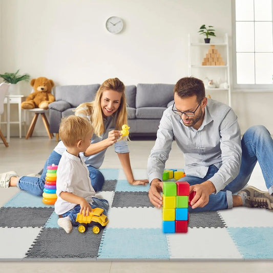 Tapis mousse pour bebe - En peluche - Bons Plans Pour Bébé