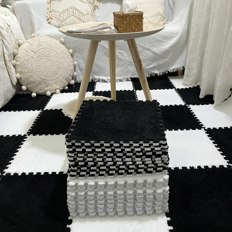 Tapis mousse pour bebe - En peluche - Bons Plans Pour Bébé